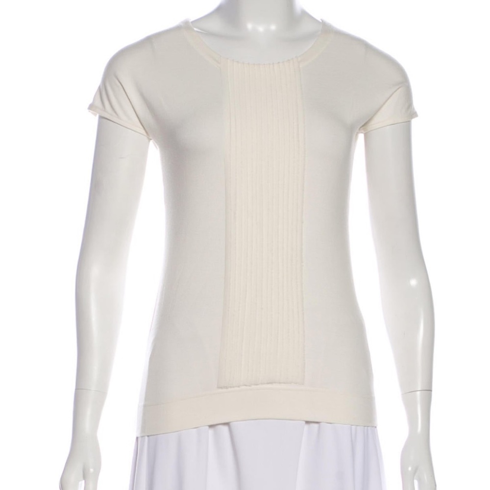 Akris Punto - Short Sleeve Tonal T-Shirt